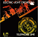 ELO Telephone Line 1977 single cover